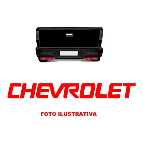 Faixa Chevrolet S-10 Simples Vermelho