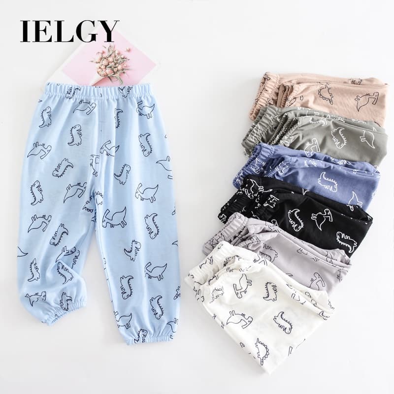 Calças De Roupas Infantis Com Estampa animal IELGY Finas De Verão Unissex