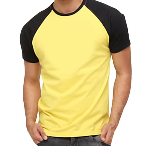 Camiseta Raglan 100% poliéster para sublimação