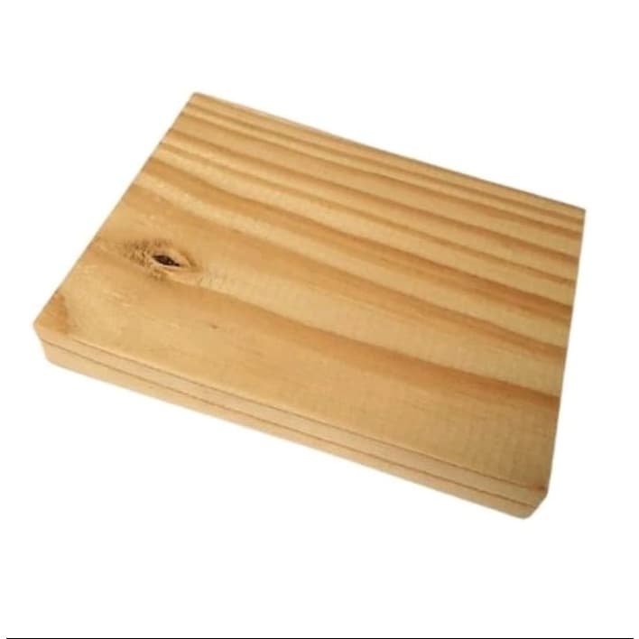 Tábua Madeira Pinus Premium Para Artesanato 10x13