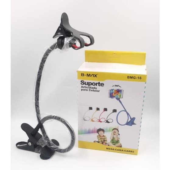 Suporte universal articulado para Celular, GPS em Metal Alta Qualidade BMG-16