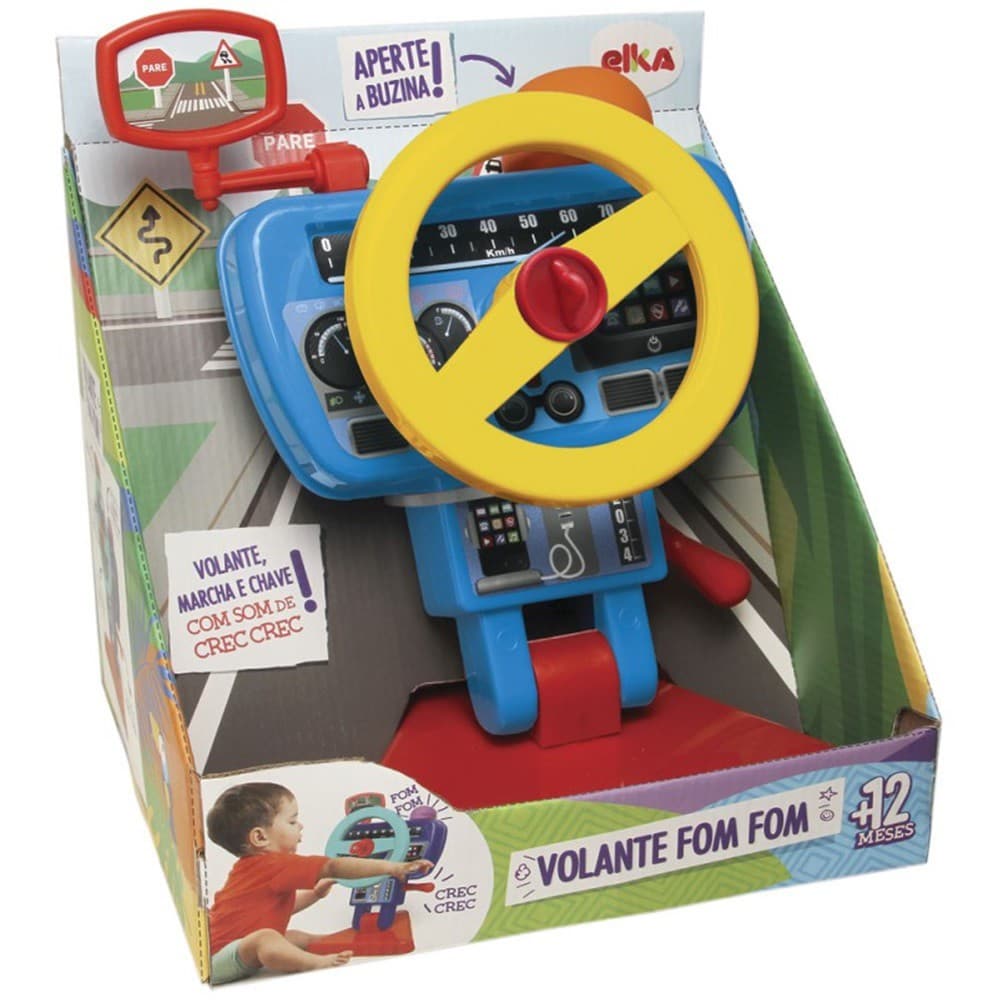Brinquedo Volante Fom Fom - Elka