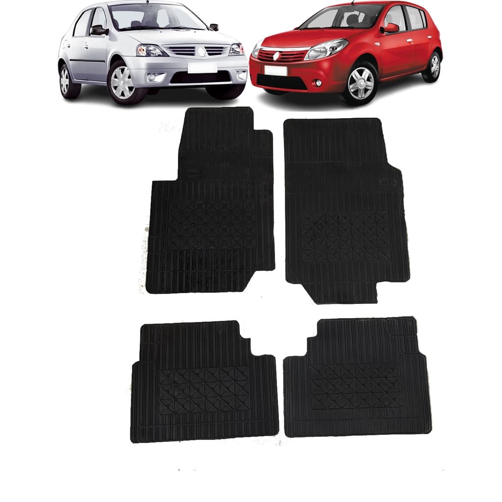Tapete Molde Original Logan / Sandero / Megane - Borracha