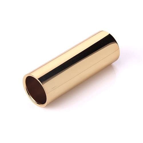 1 Pç Violão Slide Dourado Aço Inox Finger Knuck (Cor: Dourado)
