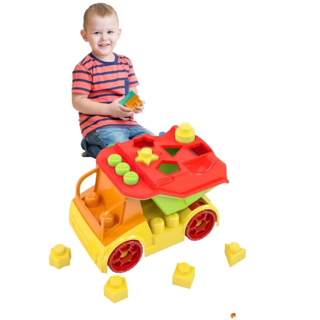 Brinquedo Para Montar Carro Bebê Menino Didática Encaixe Carrinho  Educativo Grande 1 Ano