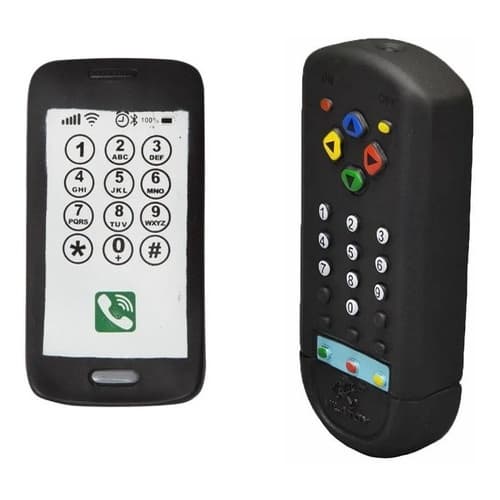 Kit Mordedor Controle Remoto Infantil + Smart Phone Bebe