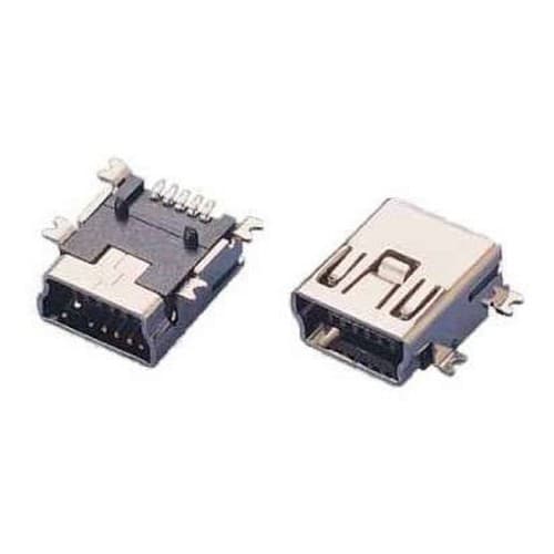 Peça Conector De Carga Mini Usb 5 Pinos Smt Tablet Gps Entrada V3