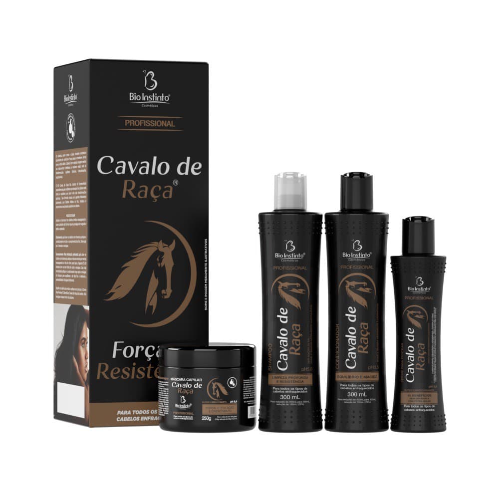 Kit Capilar Cavalo de Raça Bio Instinto
