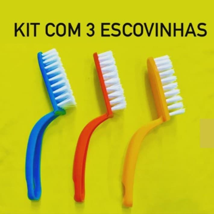 Escova Plástica de limpeza / esfregão de unha estilo vassoura Fácil