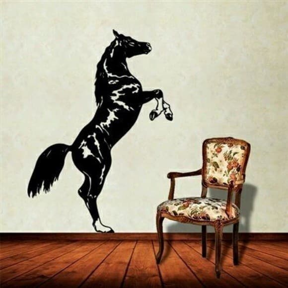 Adesivo Decorativo Cavalo em duas Patas