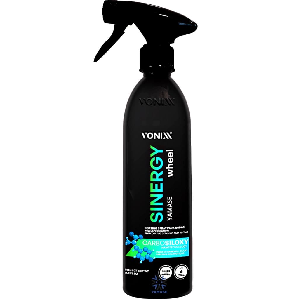Sinergy Wheel Ceramic Coating Spray Para Rodas Vonixx Carbosiloxy 500ml