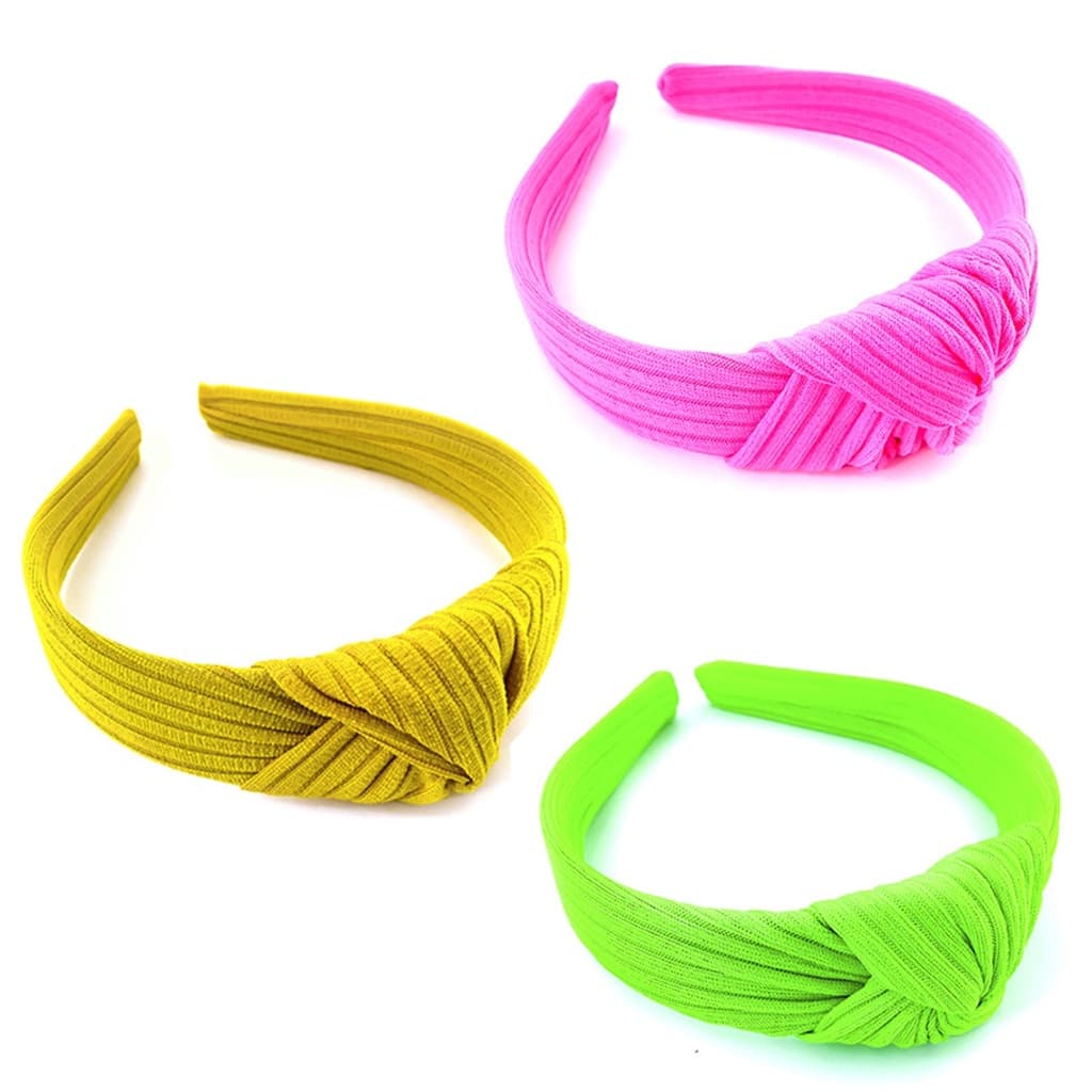 Tiara Nó Turbante Kit 3 Unidades Tendência das Blogueiras Lindas