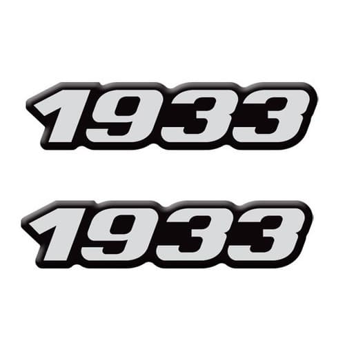 Emblema Adesivo Para Caminhão Mercedes Benz 1933 Par