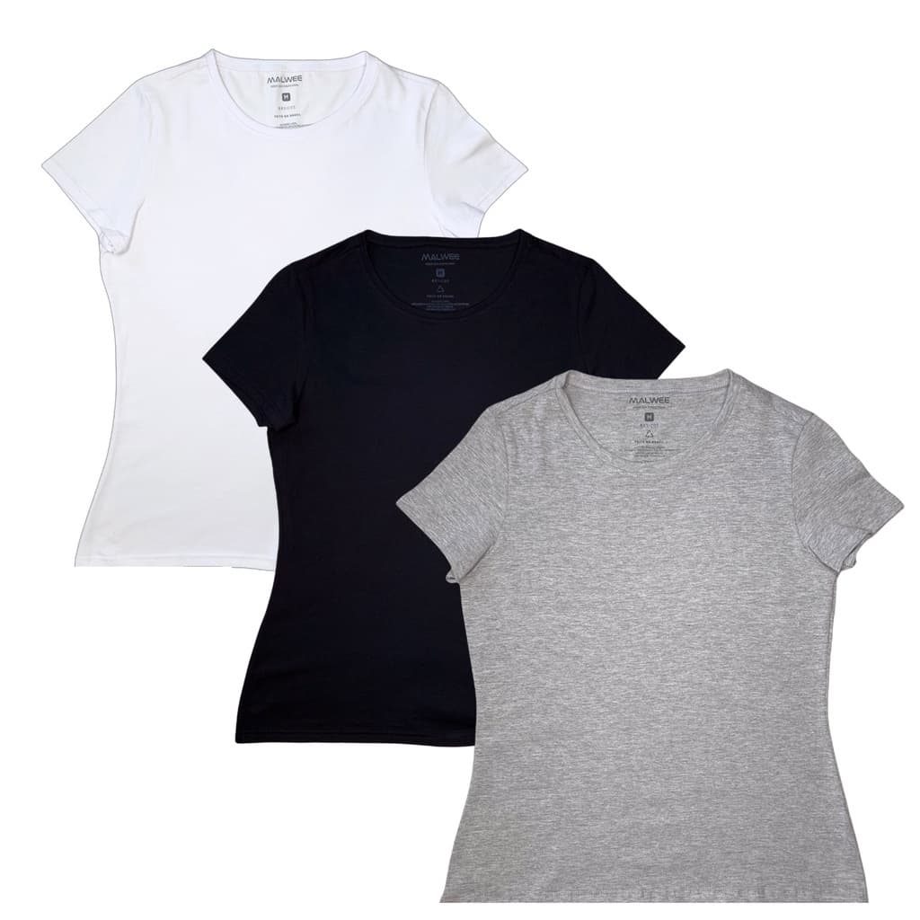 Camiseta Básica Feminina Malwee 100% Algodão Oferta