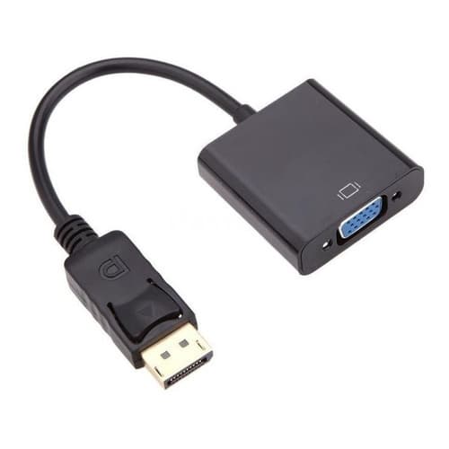 Cabo Adaptador Displayport Para Vga Conversor Vídeo