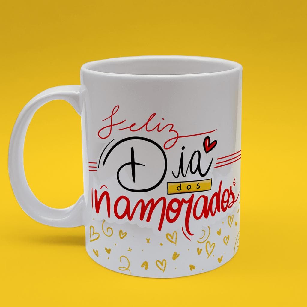 Caneca SEU NOME - NAMORADOS - Dia dos Namorados Personalizada
