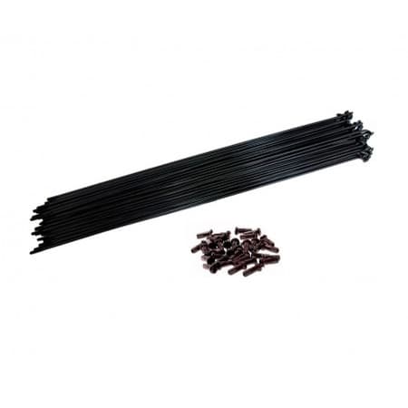 Raio Para Aro De Bicicleta 292mm X 2.0mm Aço Wg Sports