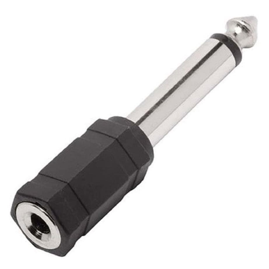 Plug Adaptador P2 Femea x P10 Macho Mono 1,3 ou 5 Unidades Mxt