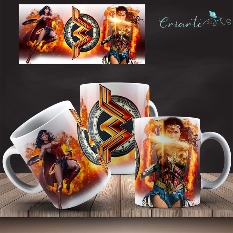 Caneca Porcelana Liga da Justiça #05
