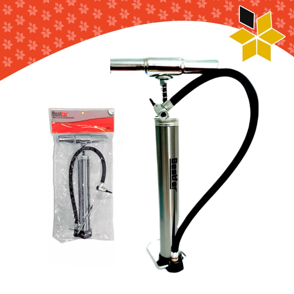 Bomba de Bicicleta Cromada 26CM Bestfer
