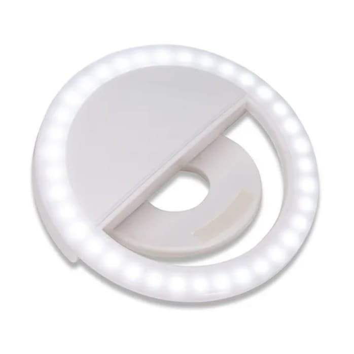 Anel De Luz Pra Selfie Ring Light Flash Celular Universal Clipe