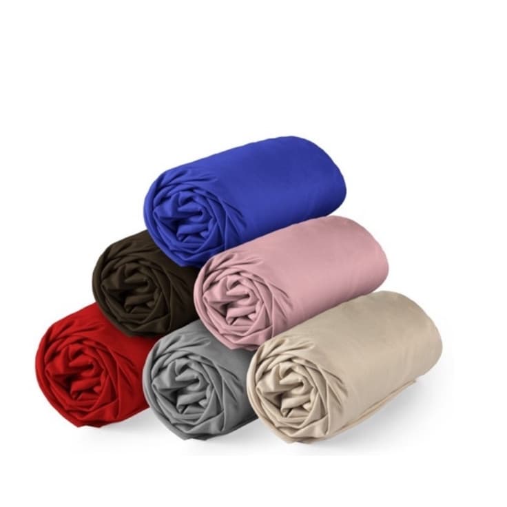 Kit 5 Lençol De Cama Casal Avulso Com Elástico Liso Diversas Cores