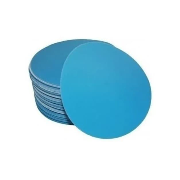 Disco Lixa Hookit 6pol 150mm kit com 10 unidades de cada grão