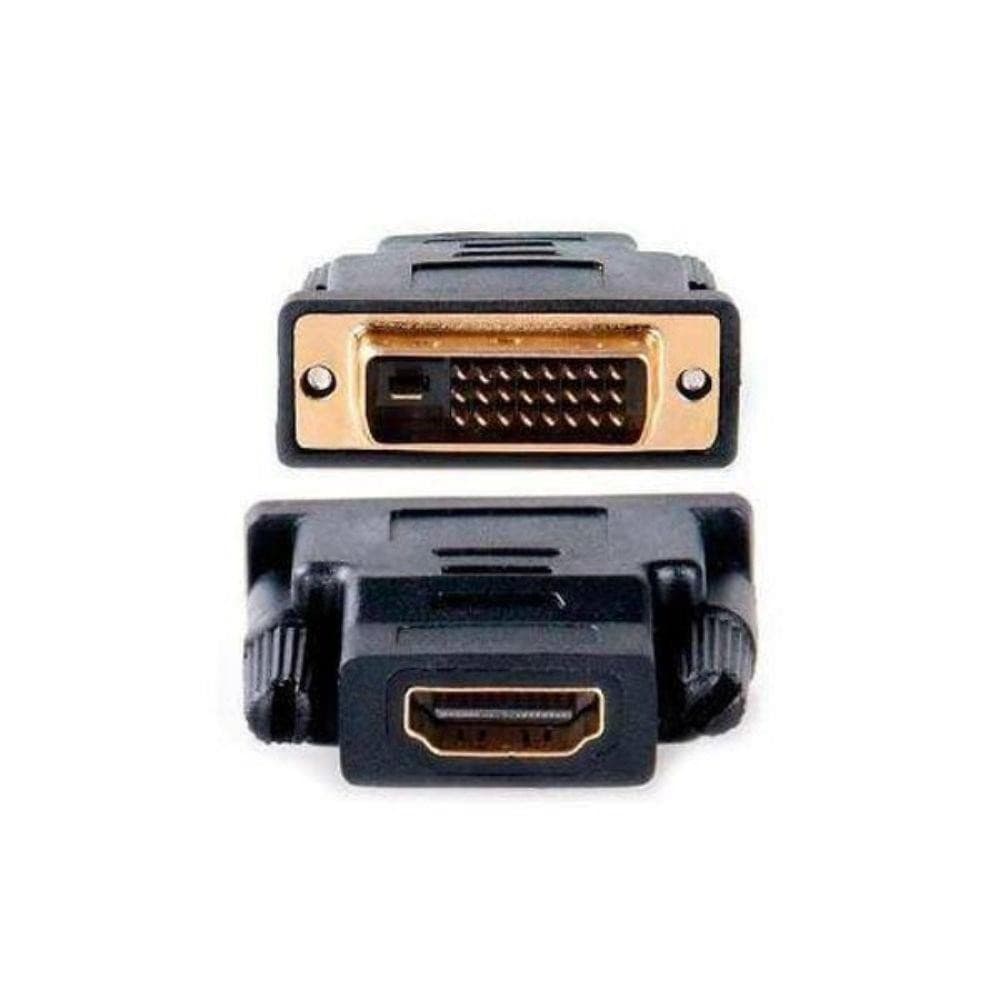 Adaptador Conversor De HDMI Femea Para Dvi-D Dual Link 24 + 1 Pinos Macho Full HD 2K 4K