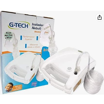 Nebulizador e inalador adulto e infantil