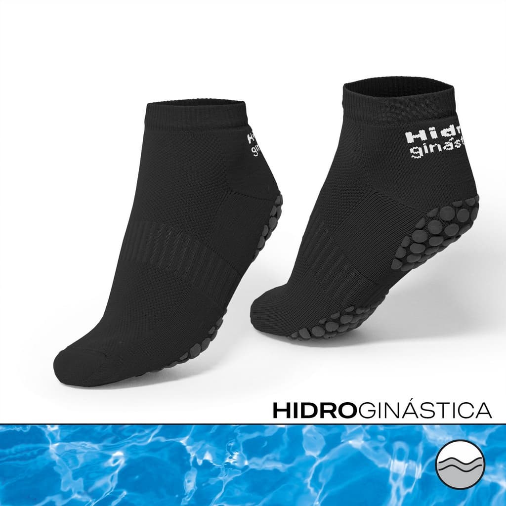 Meias Hidroginástica Pilates Antiderrapante Yoga Masculina Selene 34-43 REF//4010