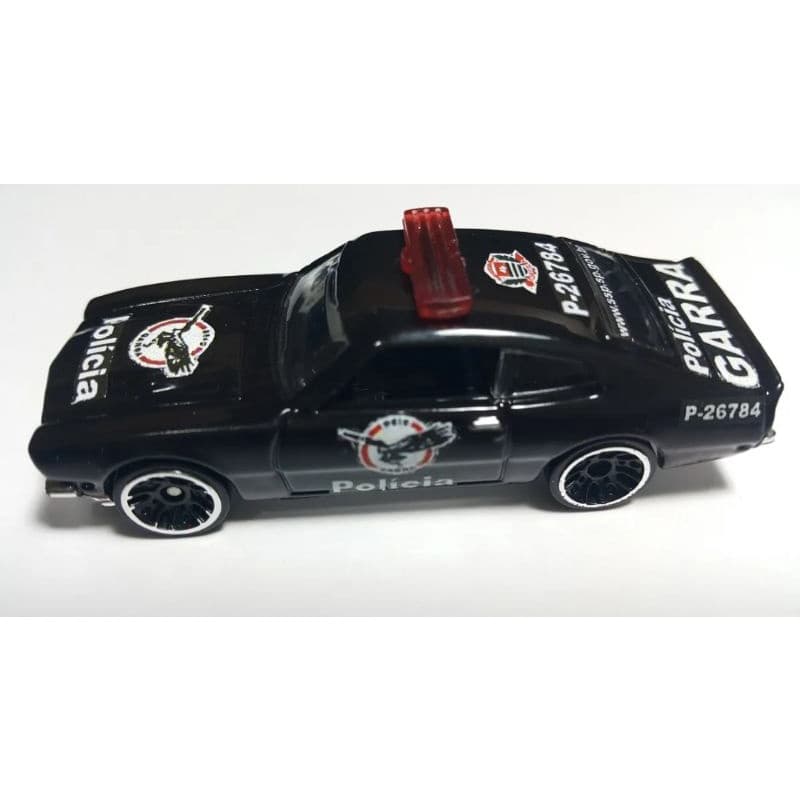 Ford Maverick Viatura Polícia Civil De Sp Gwrra Deic Hot Wheels Escala 1.64 Tamanho 7cm Acompanha Embalagem De Acetato