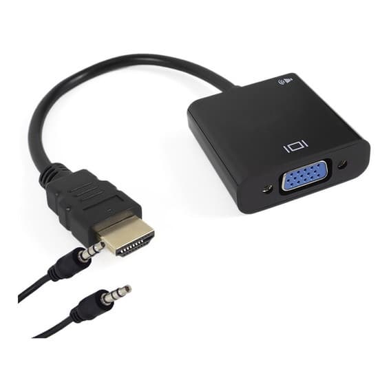 ADAPTADOR DE VÍDEO – HDMI VGA  GT-HDMIVGA ( cabo )