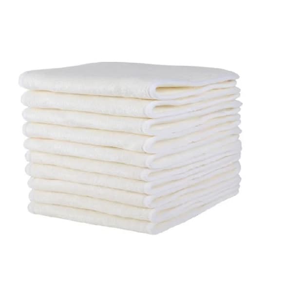 kit com 6 absorventes para fralda ecológica