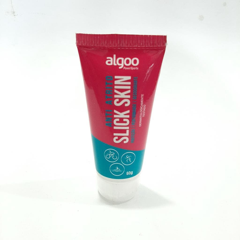 Creme Anti Atrito Algoo Slick Skin 60gr Proteção Assadura Ciclista, Corredor