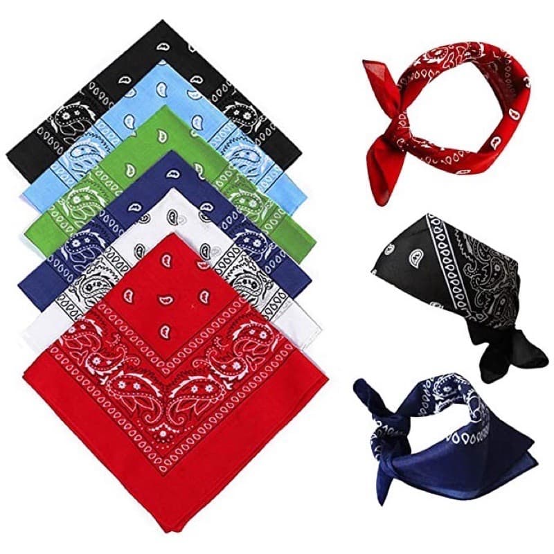 Bandana Lenço Rock Moda Estampada Para Cabeça Barato