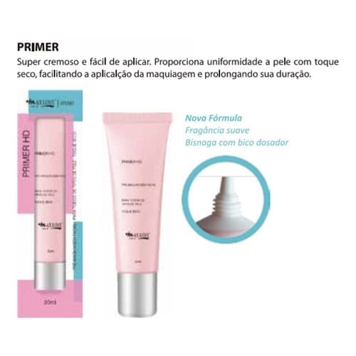 2 Unid Primer Hd Max Love 30ml Cada Bisnaga