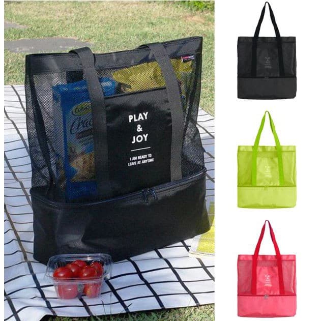 Bolsa de Praia Com Cooler