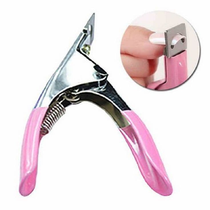 Alicate Manicure Unha de Porcelana PolyGel Acrigel