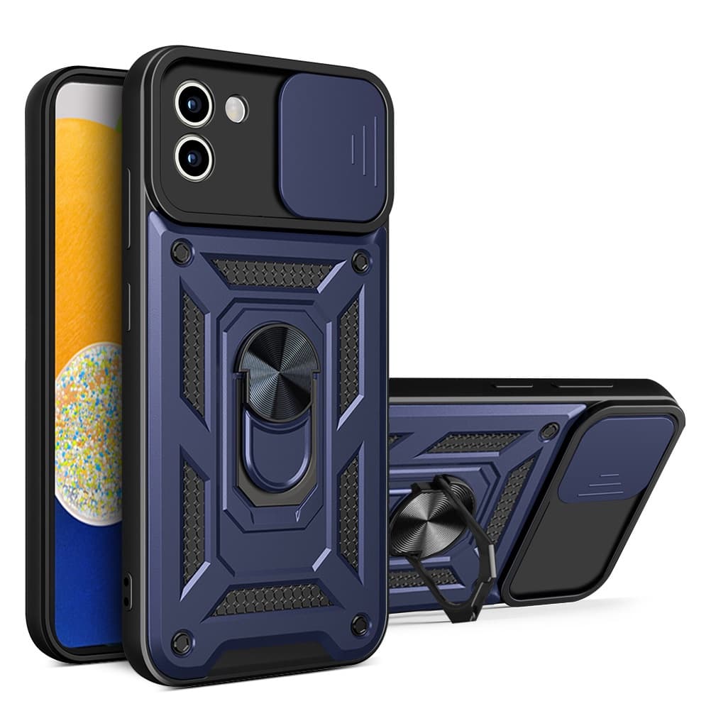 Para Samsung Galaxy A03 4G A03S A02S A02 A03 Core A03 5G Phone Case Capinha Personalizada Anti impacto Capa Armadura Com Suporte Protetora De Câmera Car Magnético Cover