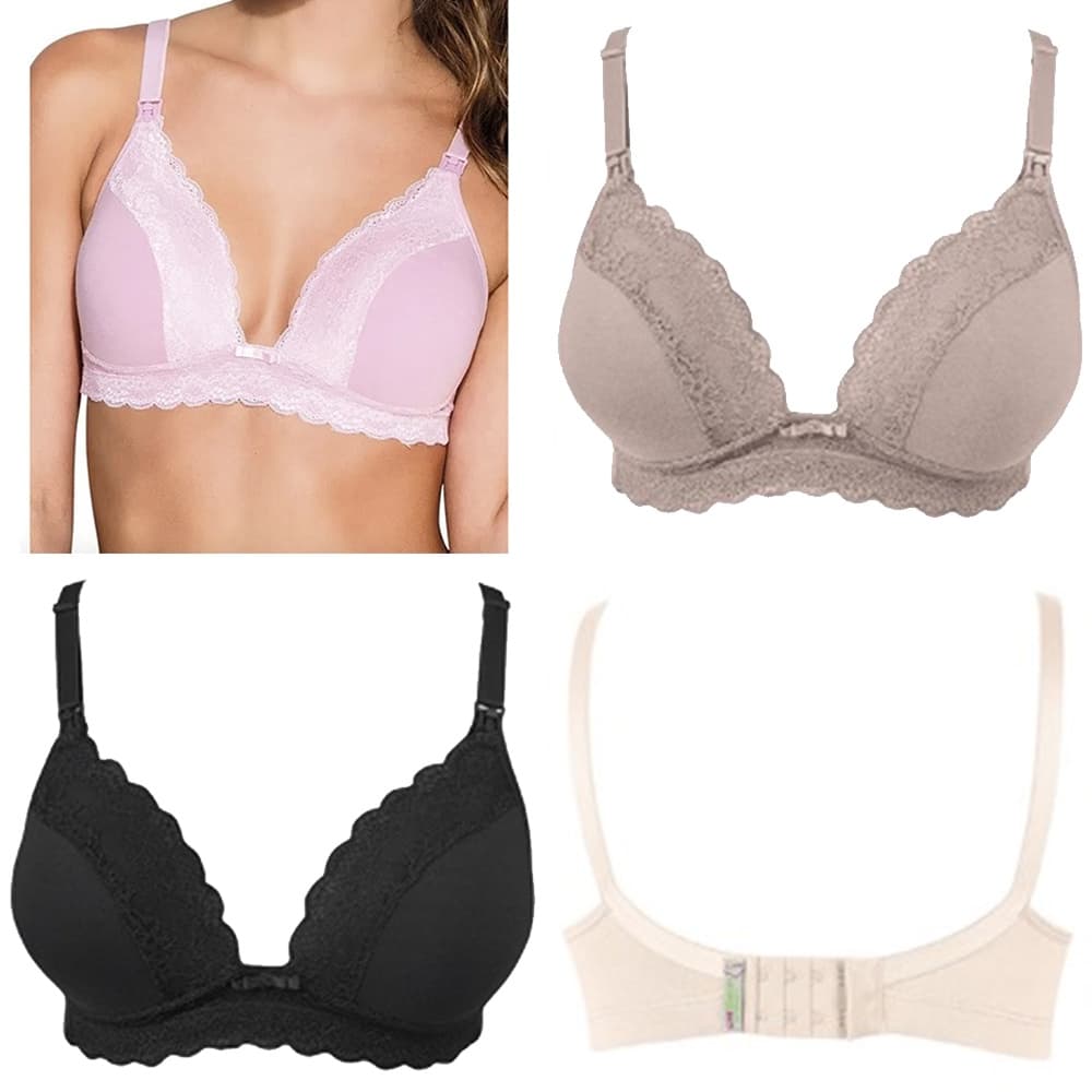 Sutia Love Secret Para Amamentaçao New Sweet Mammy Bojo Macio Algodao Ajuste Perfeito Conforto Maternidade Seguro
