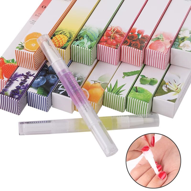 Kit 5 Canetas Óleo Hidratante De Cutícula Revitalizadora