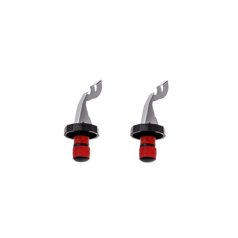 Tampa para Garrafa Alavanca Inox Vermelho 2un