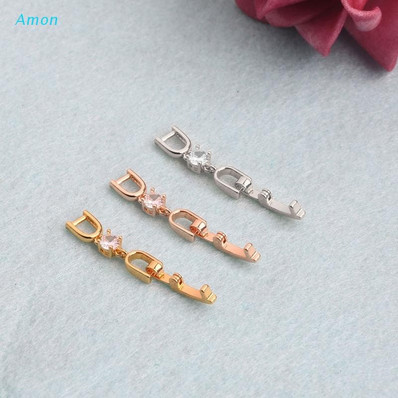 Corrente/Conectores Fecho Extensor Pulseira Amon 5x Para Fabricação Joias