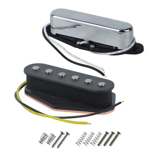 Set De Captadores Telecaster (braço + Ponte) Cerâmicos
