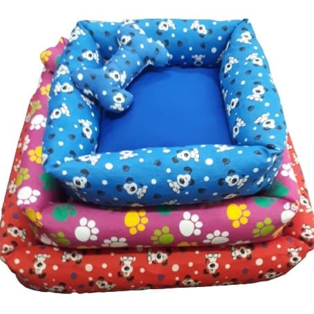 Cama Conforto Para Pet Camas Pet, Camas Para Cachorros Quadradas Com Osso
