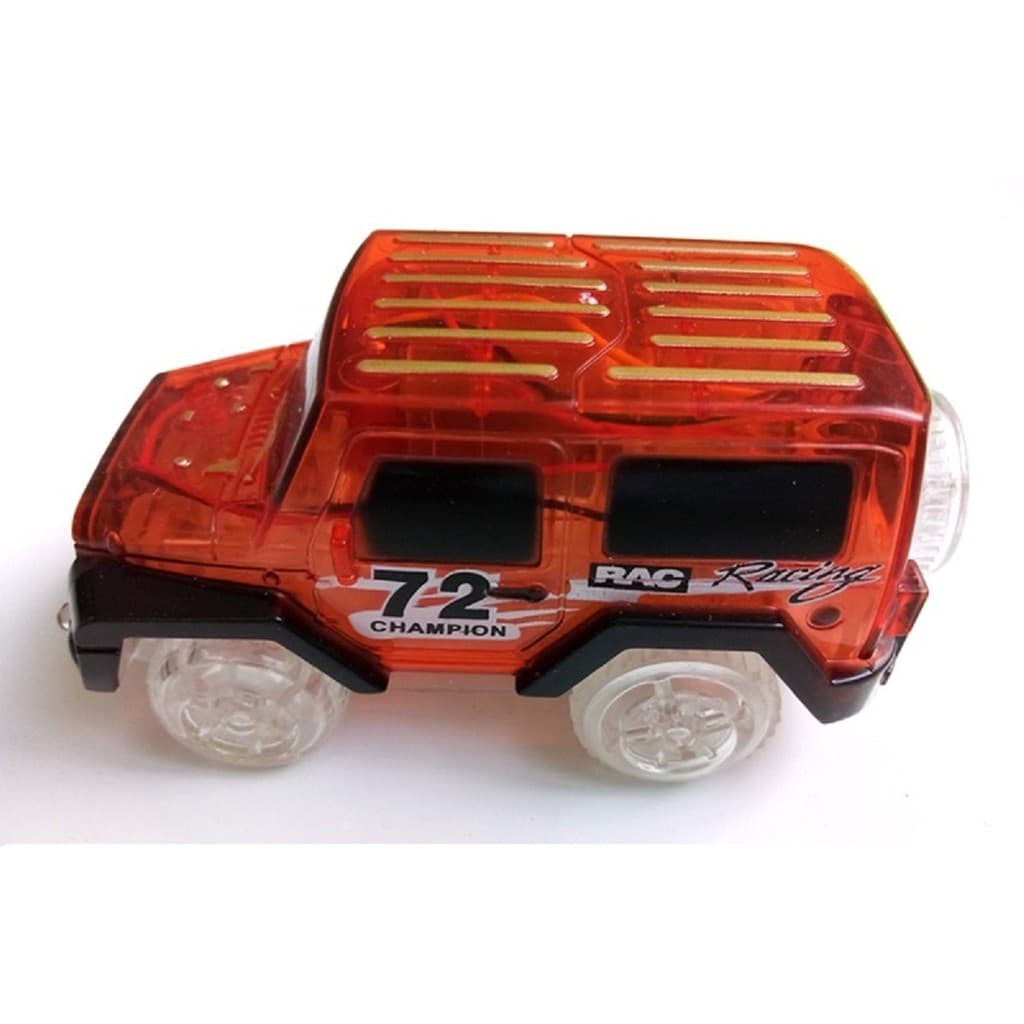 Carrinhos Pista Magick Track Brilha Escuro para pista de 45 mm