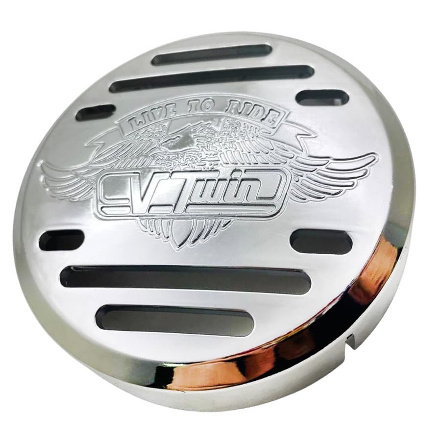 ABS Chrome Motocicleta Chifre Capa Escudo Para Yamaha V-Star 650 Clássico Personalizado 98-13 Vstar 1100 Silverado 99-09