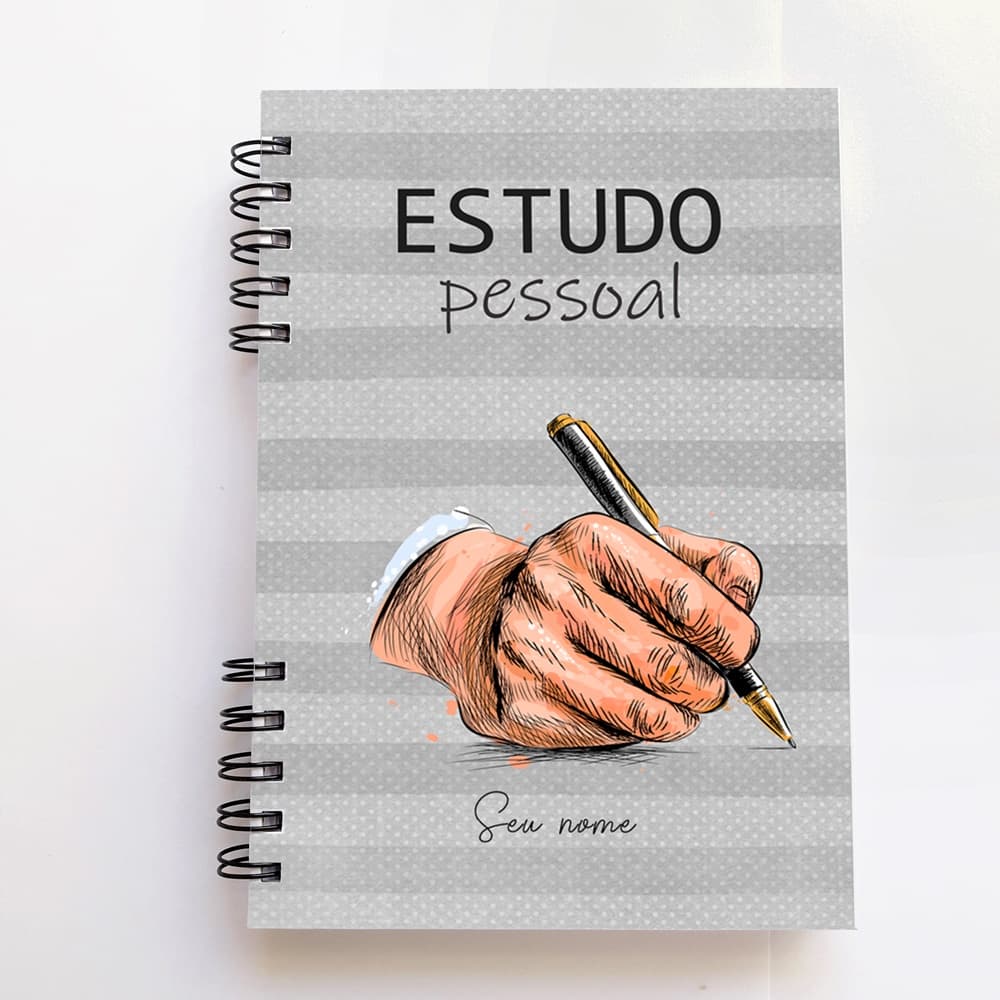 Caderno Estudo Pessoal, PERSONALIZADO COM NOME DO COMPRADOR, JW, Testemunhas de Jeová
