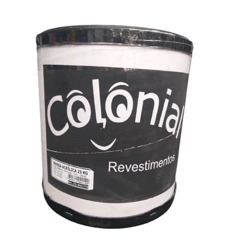 Massa Acrílica Parede Interno Externo 25kg - Colonial