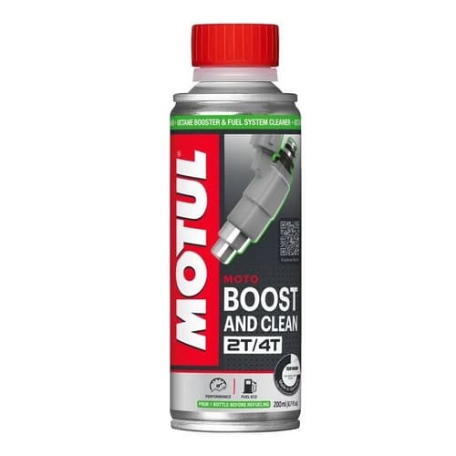 Aditivo Motul Boost And Clean 4t 2t Limpa Lubrifica Motor 200ml